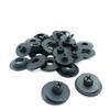 10Pcs Car Floor Carpet Pad Fasteners Foot Mat Anti-skid Fix Retainer Clips Black