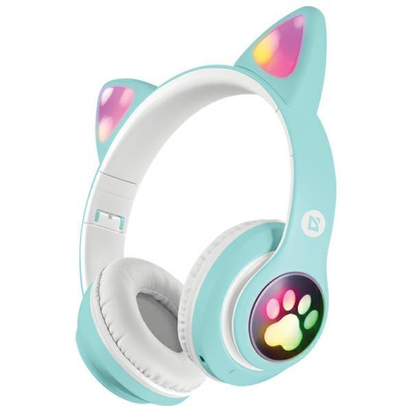 Defender Bluetooth Headphones FreemotionB585 Led Celadon (63588)