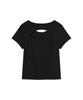 LMR Hot Fix Cutout Short Sleeve T-Shirt Black