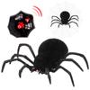 RC Spider 2-channel Tricky Toys Electric Remote Control Hairy Spiders Light Play Infrared Tricks Toys On Their