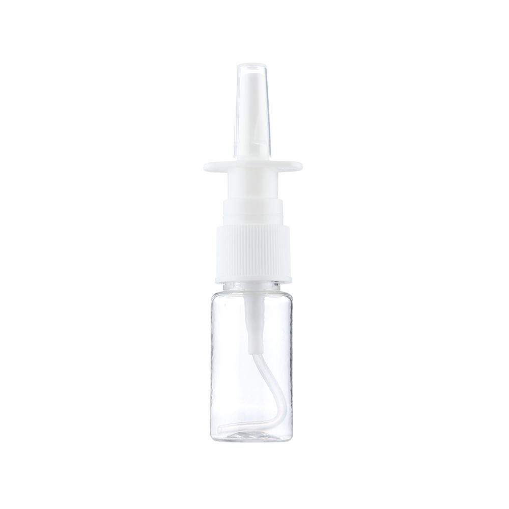 Health Mist Nose Sprayer Empty Plastic Bottles Medical Packaging Nasal Spray Pump