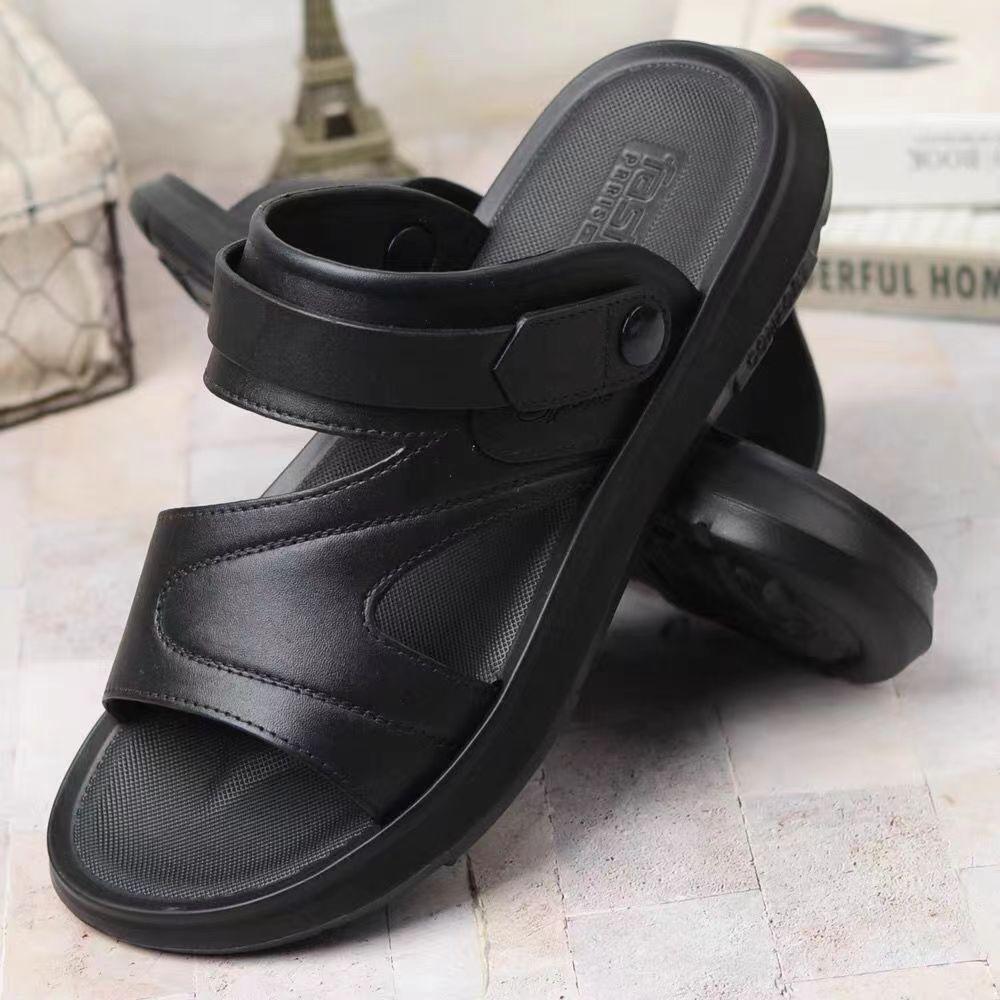 New Summer Men's Slippers Casual Beach Shoes All-match Men's Non-slip Sandals Casual Flip Flops Slippers