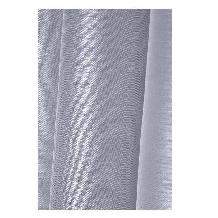Voilage a oeillets 140 x 260 cm Wood gris perle