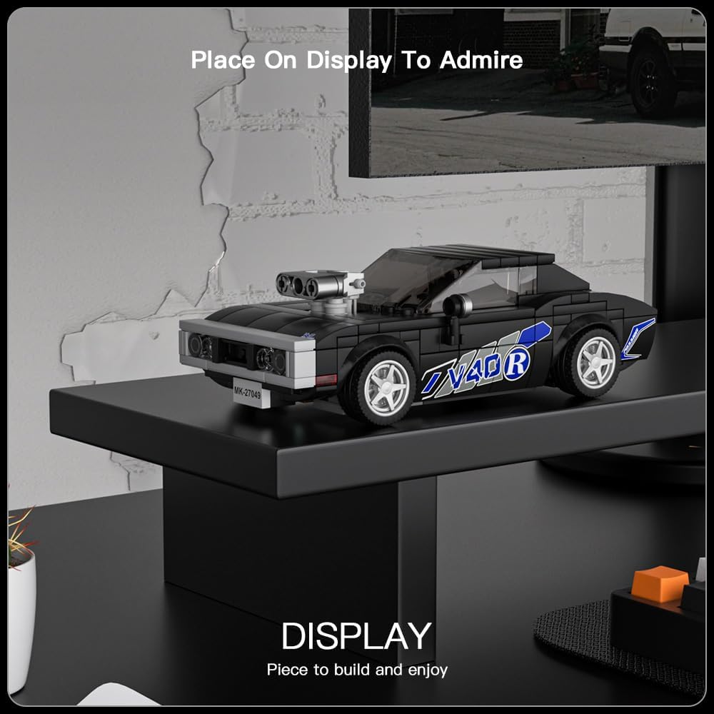 MOULD KING Speed Champion HARGER RT Supercar 27049 Building Set Toy Collectible Model Car Block Children's Gift 8+(346 Pieces)