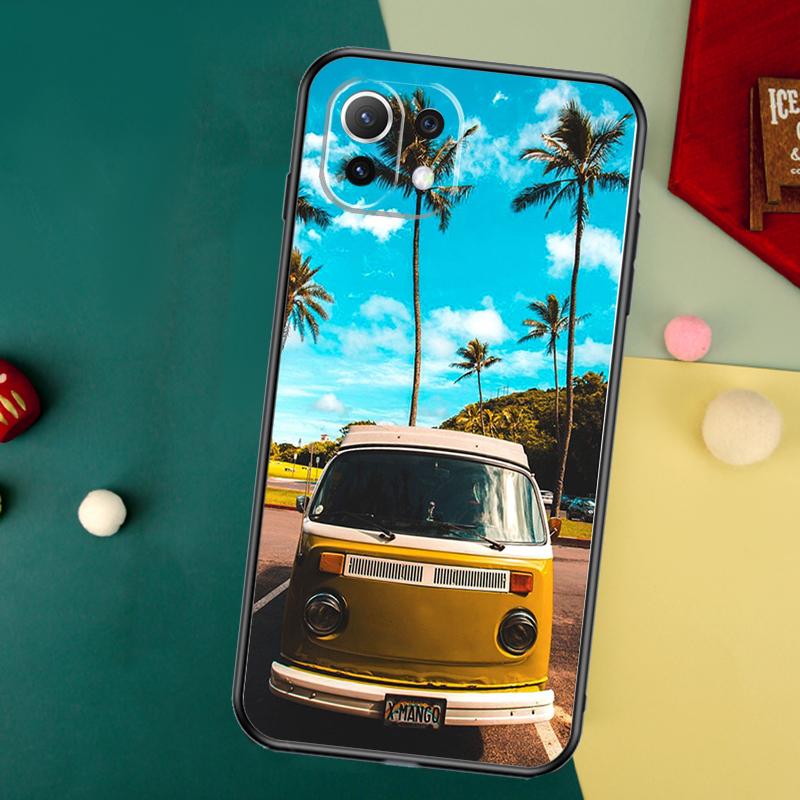 Combi Van Surf Case For Xiaomi 14T 13T 12T 11T Pro 13 14 15 Ultra POCO X6 Pro X3 X5 F5 F6 M6 X7 Pro Cover