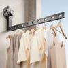 Secure Suction Cup Hanger Drying Rack Durable Aluminum Clothes Hanger For Balcony Or Bathroom Without Damaging Walls