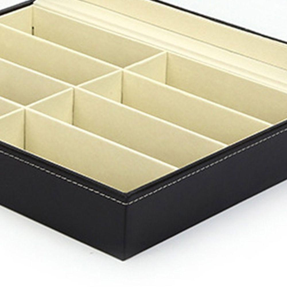 Кейс Органайзер для ювелирных изделий 8/12 ячеек Подставка для очков Слоты Футляр для очков Коробка для хранения Коробка для солнцезащитных очков