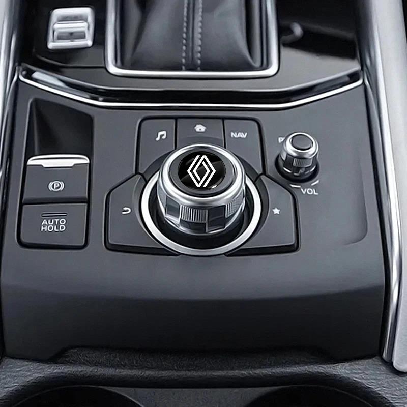 2026 Hot For Renault Hub Caps New Car Lock Keyhole Stickers Door Lock Protect Car Stickers For Renault koleos duster megane loga