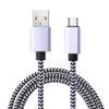 USB Type C Cable Date Sync 2.4A Fast 1M 2M 3M Charging Nylon Braided Wire Charger Cable For Samsung Huawei Android Mobile Phone