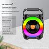 Портативный мини-динамик Bluetooth с разноцветной подсветкой