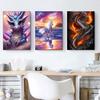 1 Set Rhinestone Painting Kit Flower Dragon Horse Design DIY Gift Home Decor Resin Rhinestones Drawing