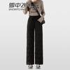 Xuezhongfei Women's Wrinkle-Resistant 90% Down Winter Pants