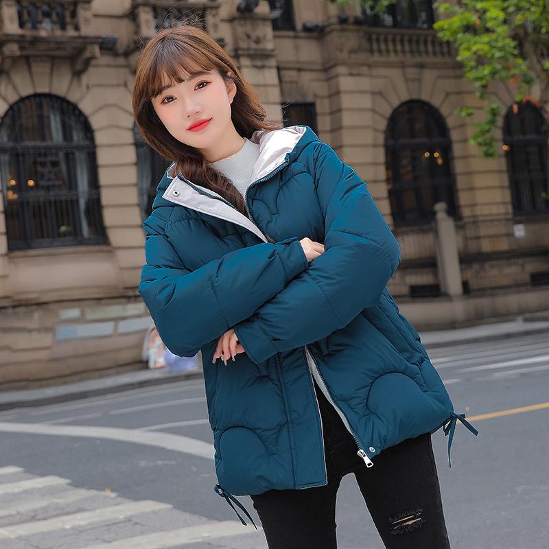 Короткая куртка на хлопковой подкладке, женская корейская стильная свободная куртка с хлебом, маленькая стеганая куртка, темпераментная утепленная куртка на молнии с воротником-стойкой, куртка на хлопковой подкладке