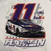 Винтаж #11 Денни Хэмлин Наскар Fed Ex Футболка Joe Gibbs Racing Фиолетовая Унисекс Футболка