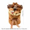 Capybara Bouquet Cute Stuffed Kid Photography Accessories Bucket Hug Gift for Birthday Holiday Room Decoration  Surprise Present