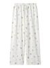 Gelato Pique Cereal Bear Print Long Pants PWCP244343 OWHT Women's