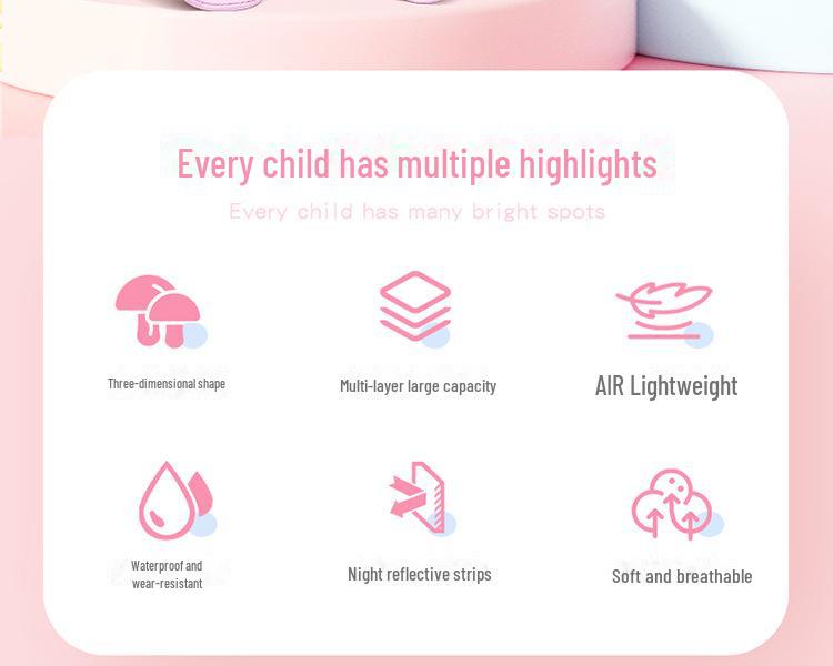 Детский симпатичный рюкзак для детского сада с грибами - мини-сумка для дайвинга для мальчиков и девочек