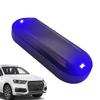 Generic Dummy Car Warning Light,Solar Powered Anti-Theft Fake LED Flashing Car Alarm - Universal