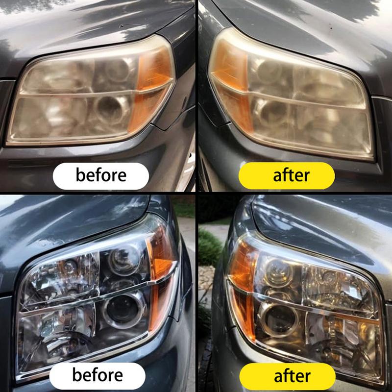 Полировка фар автомобиля Восстановление фар Удаление царапин Полировальная паста для очистки Ремонт Удаление окисления Полироль для восстановления фар