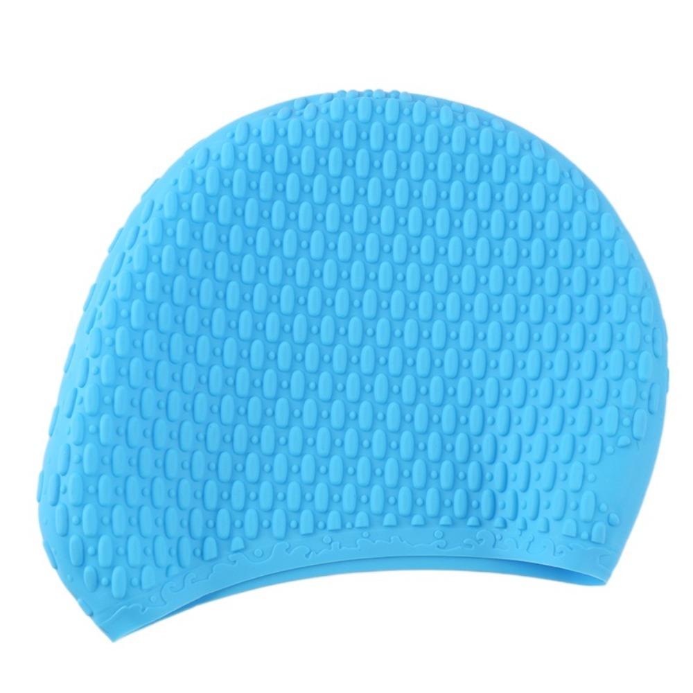Защитные силиконовые шапочки для плавания для ушей, шапочка для купания для водных видов спорта, качественная модная пузырчатая шапочка для плавания