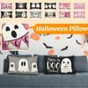 Halloween Festival Decoration Living Room Sofa Cushion Pillow Cover Offices Waist Pillow Cover (excluding Core)