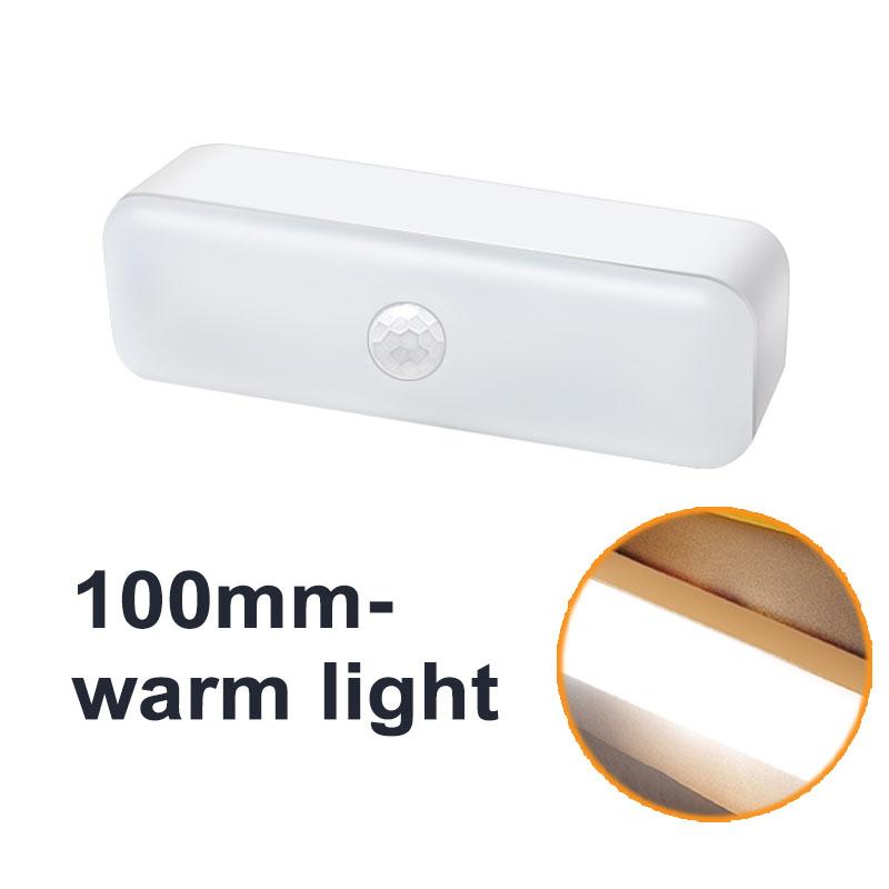 3W LED PIR Motion Sensor Light Wireless USB Rechargeable Magnetic LED Night Light Lamp For Staircase Aisle Wardrobe Baby Care Bedroom Light