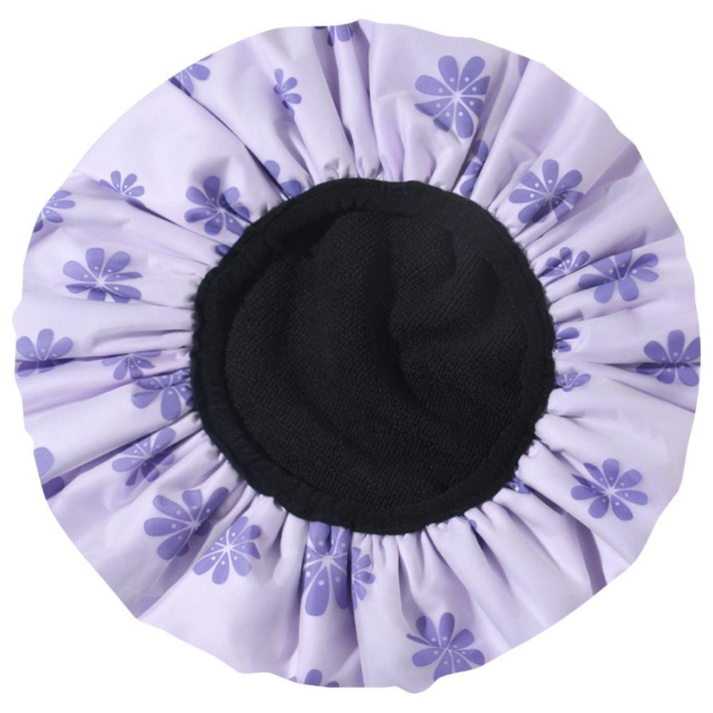 Showering Accessories EVA Exterior Bathroom Products Hair Beanie Bonnet Bath Hair Caps Shower Cap