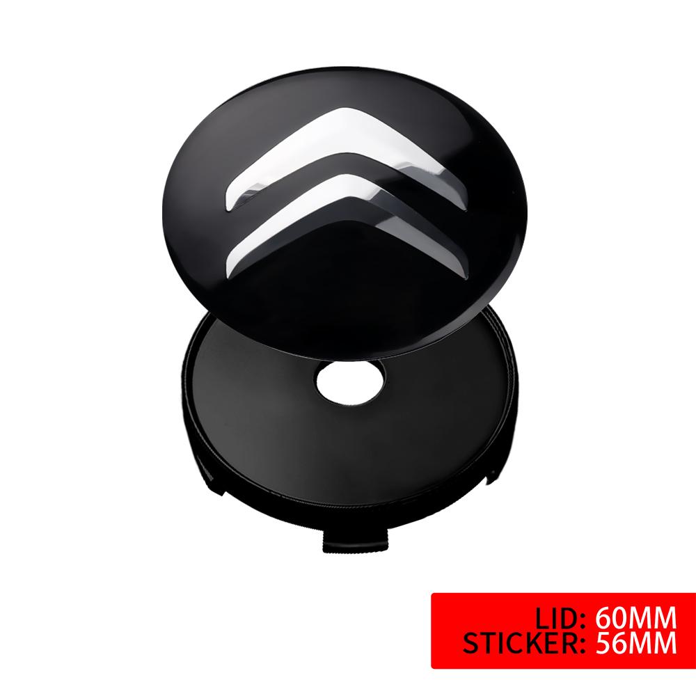 Наклейки на центральные колпачки колес автомобиля 56/60 мм Аксессуары для декора ступиц колес Автомобильные Для Citroen C4 Picasso Xsara C5 C1 C2 C3 Saxo