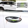 Для Hyundai Santa Fe 2019-2023 Черное титановое покрытие накладки на ручки боковых дверей