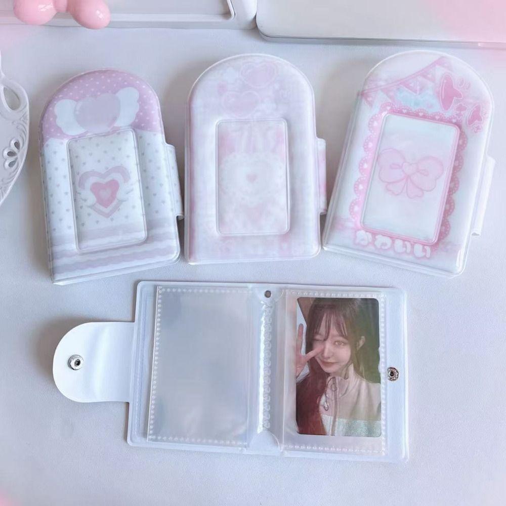 32 Pockets Photocard Binder Album PP Kpop Photo Card Book Holder High Quality Mini Photo Album