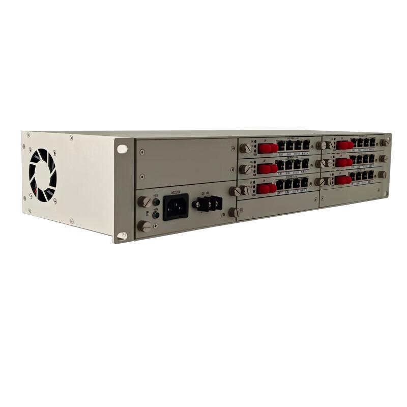 6-Channel Integrated Service Fiber Optic Modem