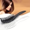 1pcs Curved Vent Brush Detangling Hair Brush Wet Dry Use Hair Brush Scalp Massage Comb Styling Tools