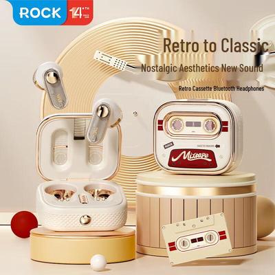 ROCK Ретро Полувкладыши Bluetooth