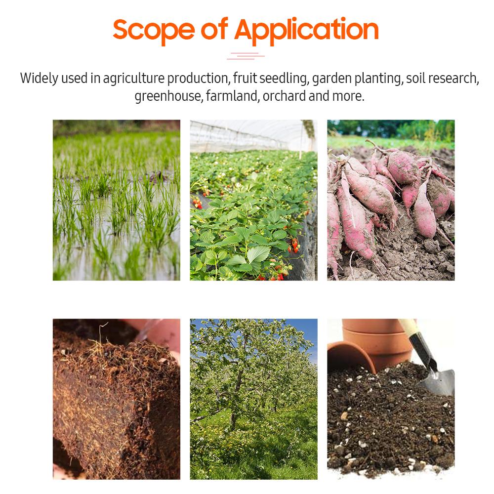 SMART SENSOR PH328 Тестер почвы с цифровой подсветкой 3 в 1 Многофункциональный pH/влажности/температуры