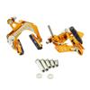 Комплект тормозов с суппортом KCNC CB9 Road, разработанный для шоссейного велосипеда с широким колесом SK2427 (Передний задний) Оправа, золото,