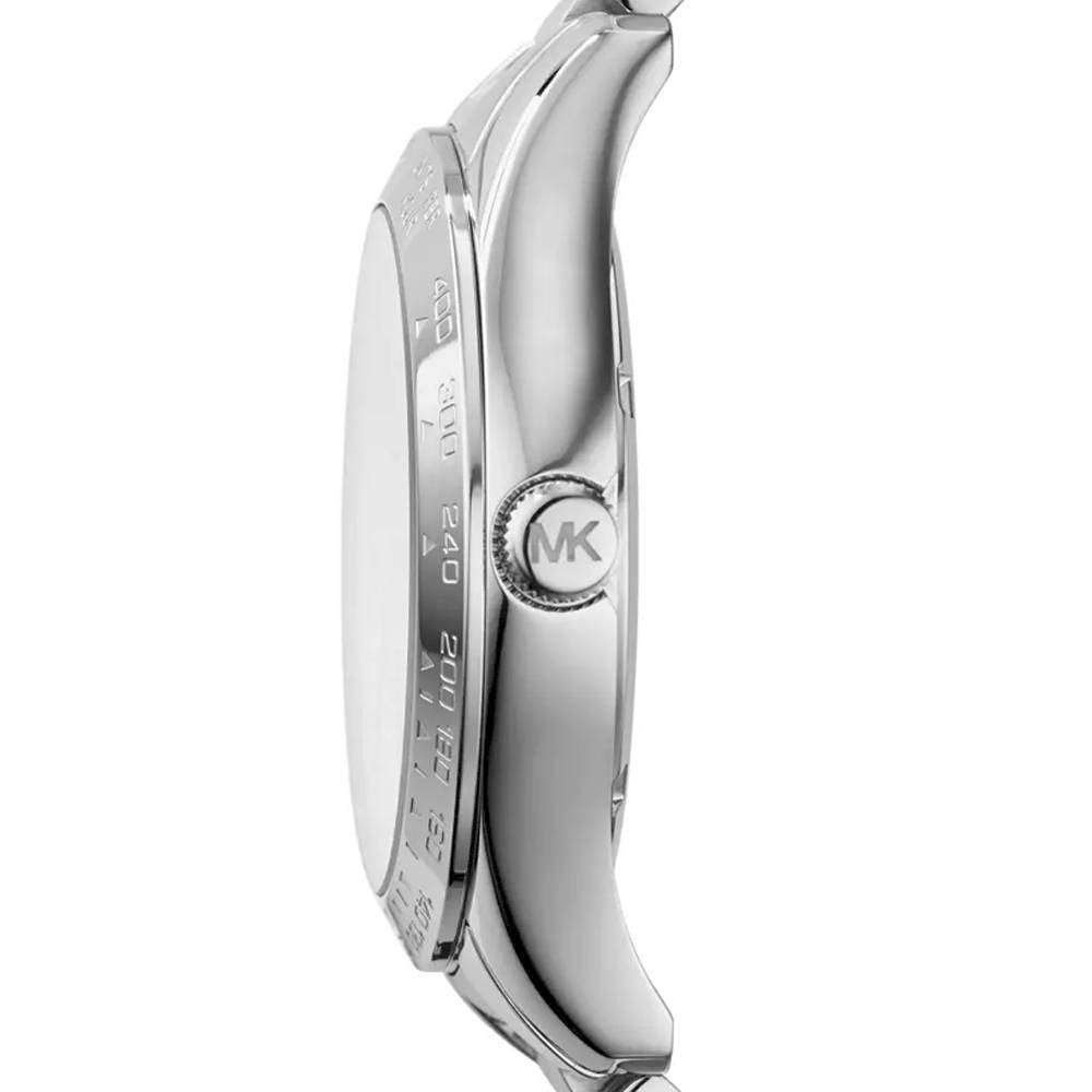 Michael Kors Женские часы Sofie Crystal из нержавеющей стали с посеребренным покрытием MK5958