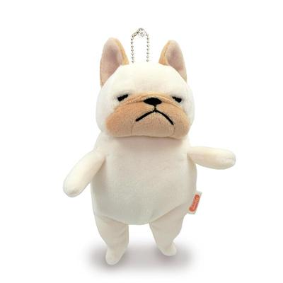 Shinada Global Серия Mochi Крем Мочибуру (мини) 7 x 5 x 14см Плюшевая игрушка Бульдог Животное MOBU-0088CR