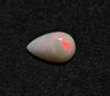 Размер кольца Грушевидная форма 4,25 карата Натуральный непрозрачный эфиопский опал Кабошон Драгоценный камень 15x10x6 мм Размер