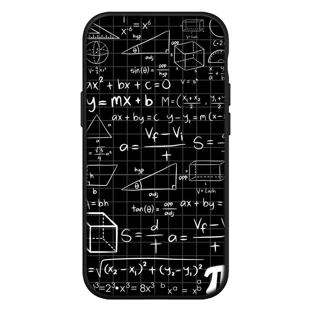 Для iPhone 16 15 Xiaomi Redmi Note 14 13 12 Pro Max X 8 9 16e Samsung Galaxy S25 S24 S23 Moto OPPO Химия Наука Математика Уравнение Формула Чехол для телефона