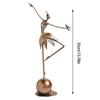 Can Stand Upright Metal Garden Statues Ornament Metal Garden Statues  Room Decoration