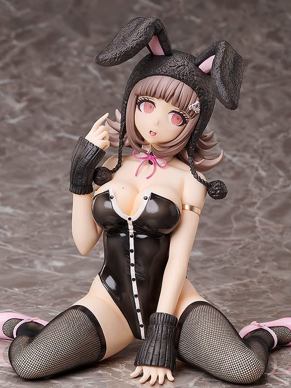 Super Danganronpa 2 Goodbye Despair Gakuen Nanami Chiaki Black Bunny Scale Plastic Painted Complete Figure Ver. 1/4
