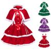 Medieval Cute Sweet Christmas Party Costume for New Year's 2024 COS Stage Performance