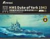 Flyhawk HMS Duke of York 1943 Делюкс издание Пластиковая модель FLYFH1118S 1/700 (Корабль)