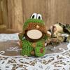 [Cloth Only] 10cm Doll Clothes Handmade Lei Feng Suit Cartoon Toy Fashionable Girls Boys  Accessories Cotton Polyester