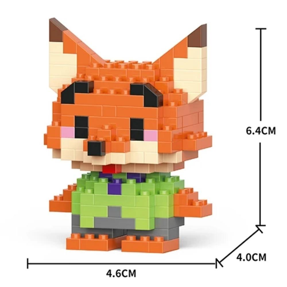 Дисней Аниме Принцесса Строительные блоки Стич Микки Маус мини Фигурки игрушки-экшн Блоки Игрушки Кирпичики Сборные игрушки Детские подарки