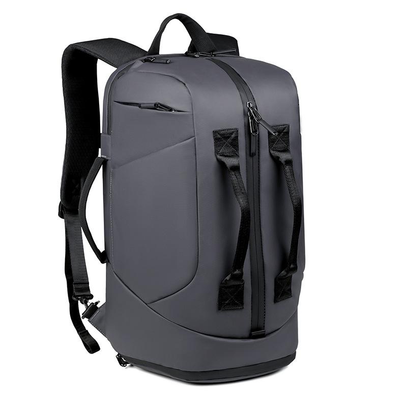 Waterproof Large-Capacity Backpack Men'S Multi-Functional Business Backpack Outdoor Travel Bag Light Luxury