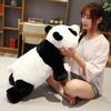 New 50Cm-110Cm Lying Panda Plush Toys Soft Cartoon Animal Black And White Stuffed Doll Sleeping Pillow