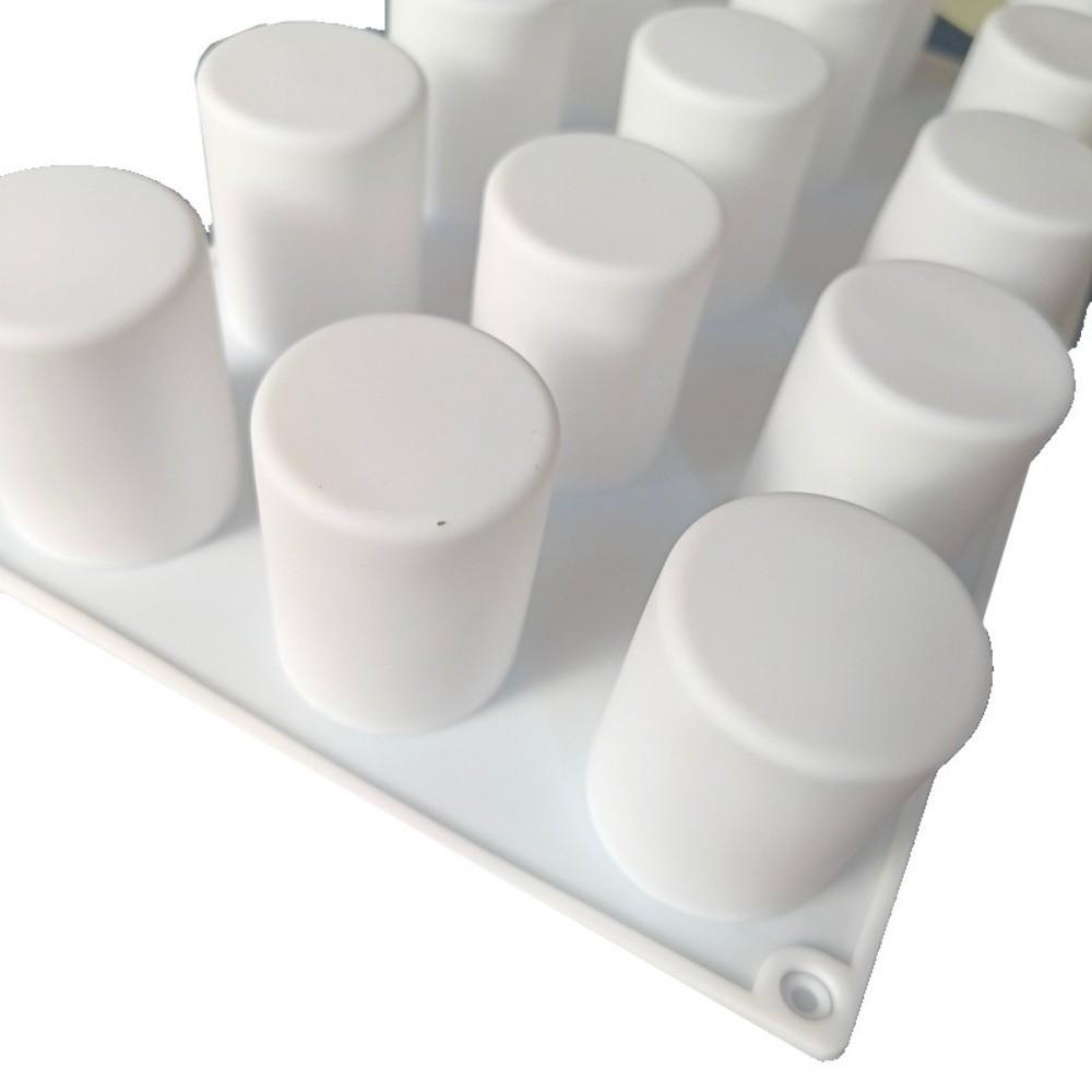 Food Grade Silicone Cylindrical Cake Molds Heat Resistant Mousse Cake Moulds Party Dessert