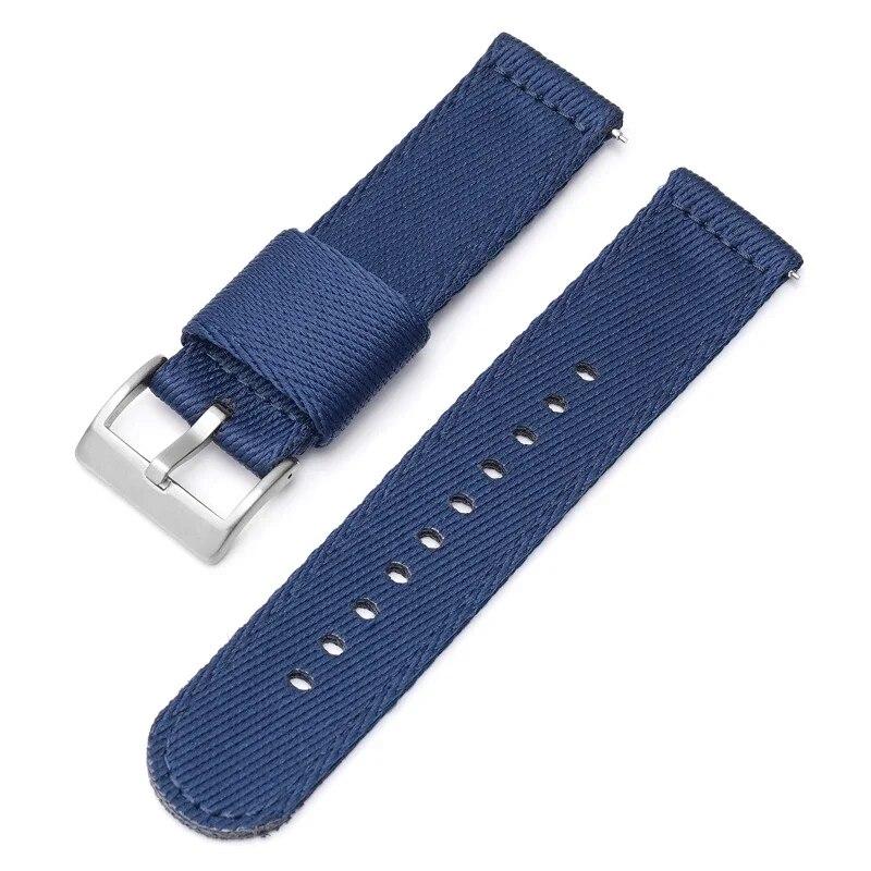 Нейлоновый ремешок для Blancpain x Swatch, пряжка из нержавеющей стали, быстросъемная пряжка в полоску для мужчин и женщин, 20 мм, 22 мм, сменный ремешок для часов