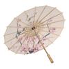 Silk Cloth Women Umbrella Blossoms Ancient Dance Umbrella Decorative Umbrella Chinese Oil Paper Umbrella
